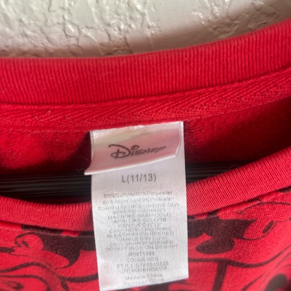 Disney Mickey Mouse Jr. Pullover Sweatshirt – Rare– Size Large - Picture 4 of 7